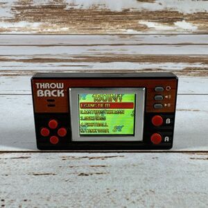 Throw Back Retro Pocket Handheld Classic Electronic Video Game 2018 Color Screen